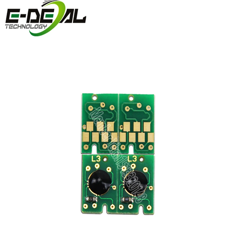 E-deal T6142-T6144 T6148 ink cartridge chip Resetable chip Compatible chip for Epson 4450 4550 reset chip 4 color/set
E-deal T6142-T6144 T6148 ink cartridge chip Resetable chip Compatible chip for Epson 4450 4550 reset chip 4 color/set