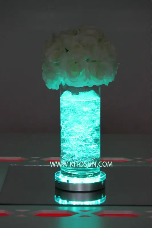 2 Piece/Rechargeable Remote control Multi-colors 6inch LED Light Base for wedding centerpiece lighting,wedding accessories
2 Piece/Rechargeable Remote control Multi-colors 6inch LED Light Base for wedding centerpiece lighting,wedding accessories