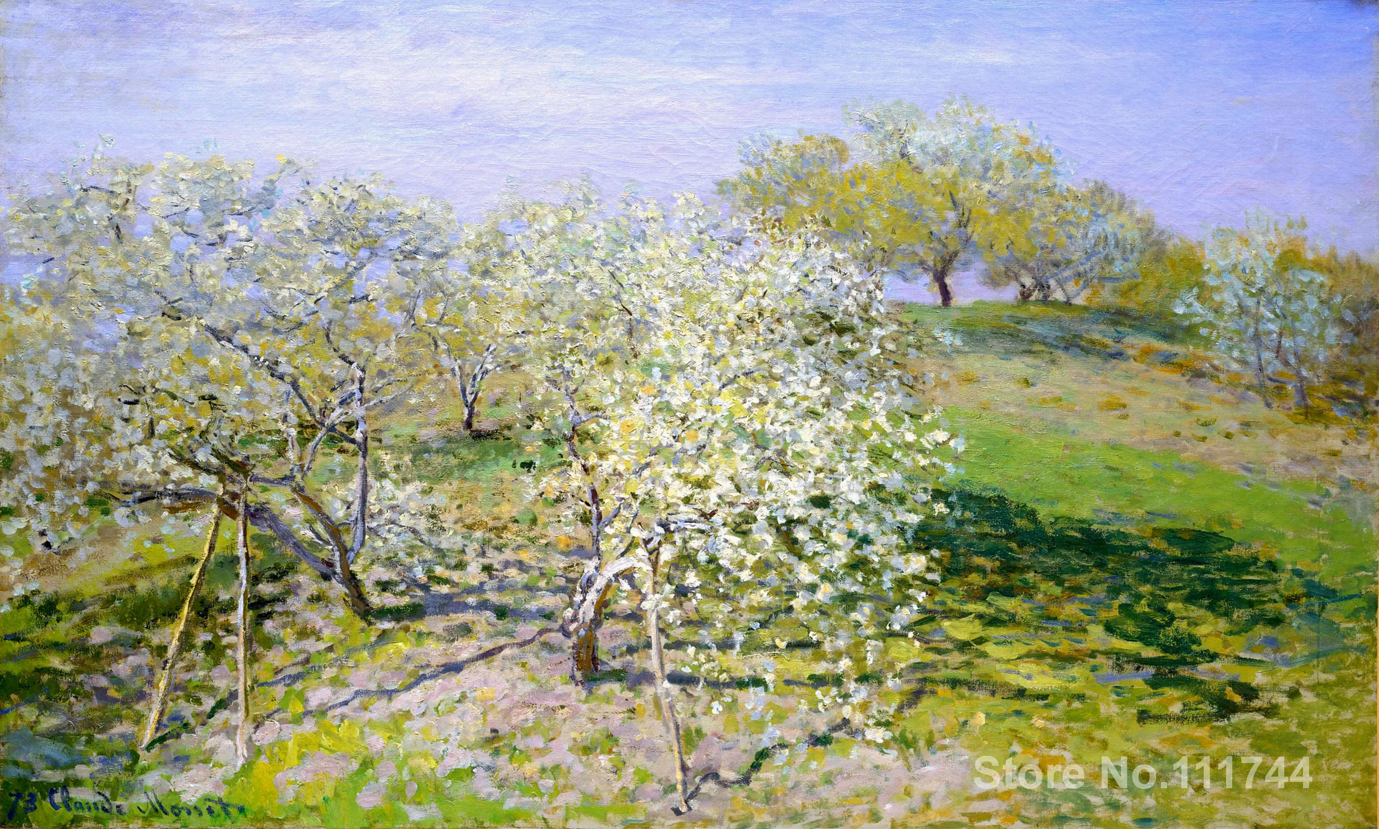 canvas art Apple Trees in Bloom Claude Monet reproduction Paintings Handmade High Quality
canvas art Apple Trees in Bloom Claude Monet reproduction Paintings Handmade High Quality