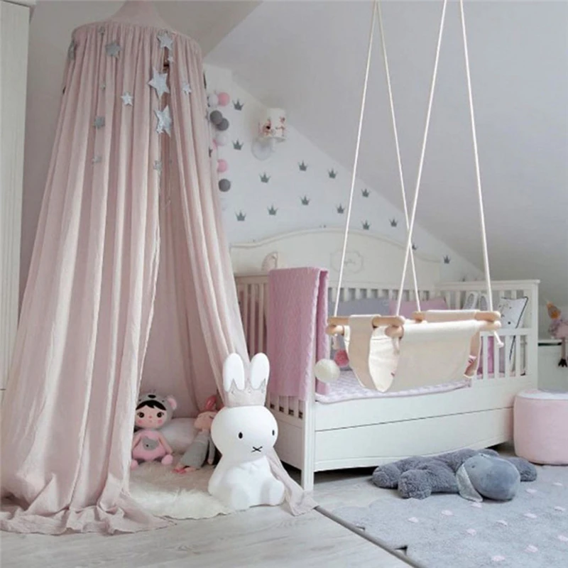 Kids Play House Tents Canopy Bed Curtain Baby Hanging tienda Crib Children Room Decor Round Hung Dome Bed Valance
Kids Play House Tents Canopy Bed Curtain Baby Hanging tienda Crib Children Room Decor Round Hung Dome Bed Valance