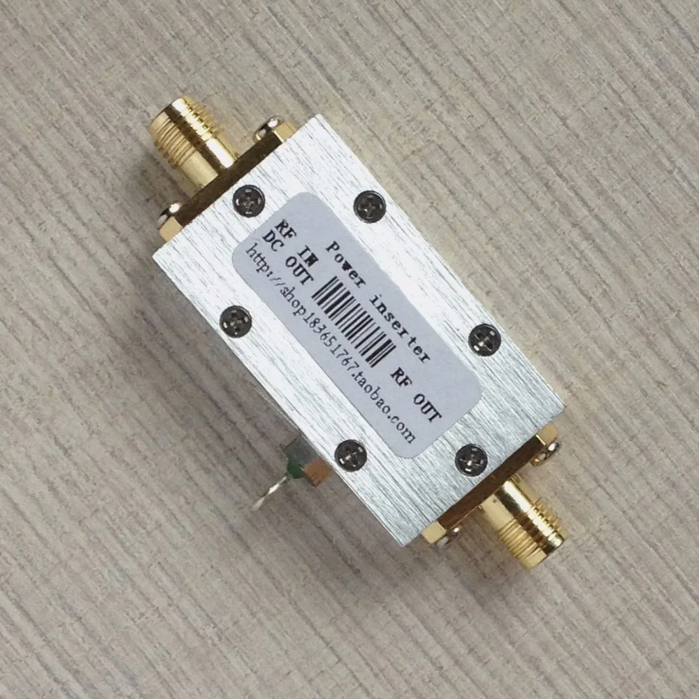 NEW 1PC 10-3000MHz Broadband RF / Microwave Coaxial Biasing / Charger Antenna Power Supply Bias Tees
NEW 1PC 10-3000MHz Broadband RF / Microwave Coaxial Biasing / Charger Antenna Power Supply Bias Tees