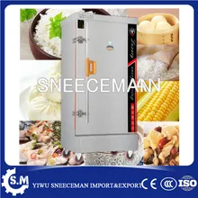 10pans Single door industrial electrical rice cooker steam rice machine