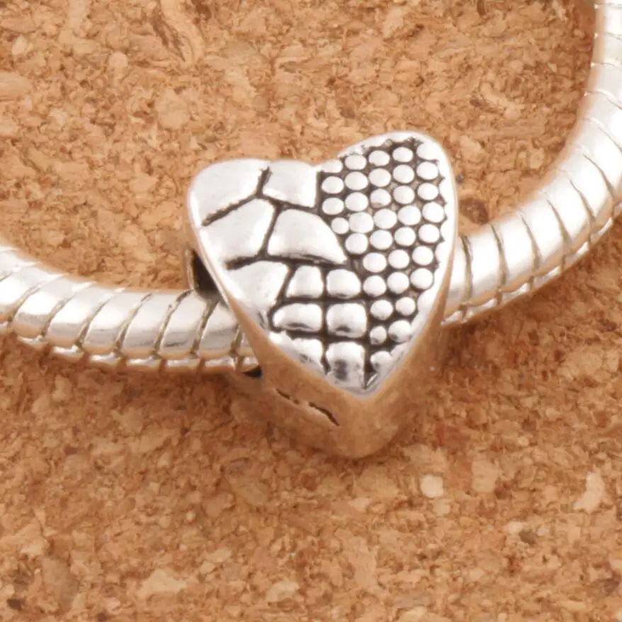Half Crack Dots Heart Metal Big Hole Beads 9x9.5x7mm 20pcs Zinc Alloy Fit European Charm Bracelet L1276
Half Crack Dots Heart Metal Big Hole Beads 9x9.5x7mm 20pcs Zinc Alloy Fit European Charm Bracelet L1276