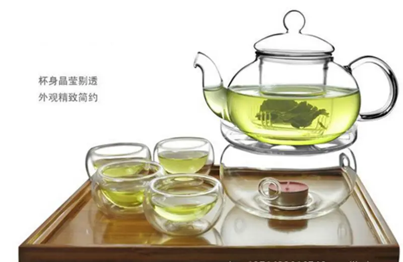 1Set Gaiwan Tea Set With 6 Cups 600ml Glass Tea pot Hot Double Wall Made In China kettle Gift
1Set Gaiwan Tea Set With 6 Cups 600ml Glass Tea pot Hot Double Wall Made In China kettle Gift