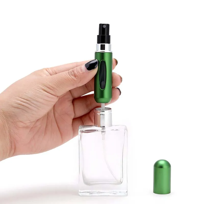 5ml Portable Mini Aluminum Refillable Perfume Bottle With Spray Empty Cosmetic Containers With Atomizer For Traveler New
5ml Portable Mini Aluminum Refillable Perfume Bottle With Spray Empty Cosmetic Containers With Atomizer For Traveler New