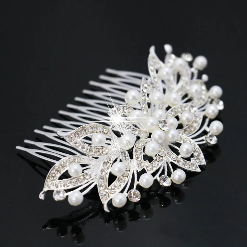 2022 Flower Crystal Hairpin Pearl Hair Comb Fashion Hair Clips Bride Female Jewelry For Women Accessories Valentine's Day Gift
2022 Flower Crystal Hairpin Pearl Hair Comb Fashion Hair Clips Bride Female Jewelry For Women Accessories Valentine's Day Gift