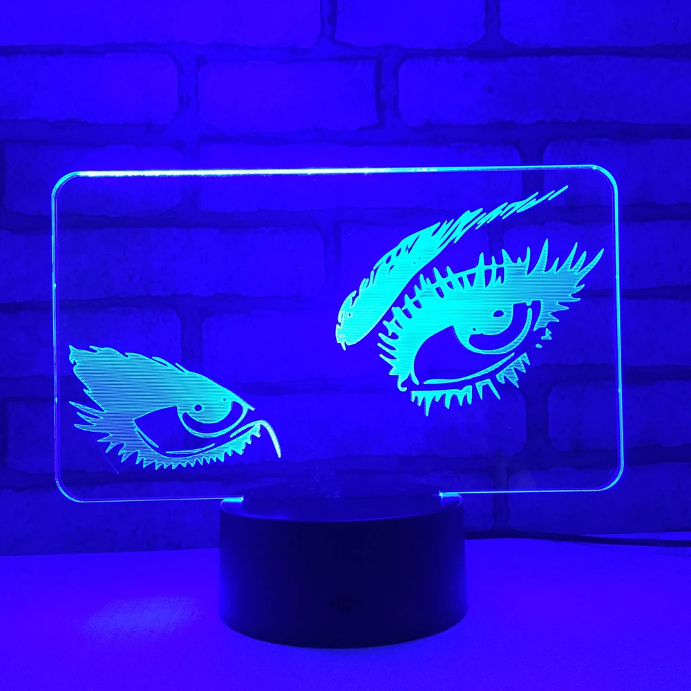 Big Eye 3D LED RGB Night Light 7 Color Change Desk Light Action Figures 1818 Boys Girls Christmas Toys
Big Eye 3D LED RGB Night Light 7 Color Change Desk Light Action Figures 1818 Boys Girls Christmas Toys