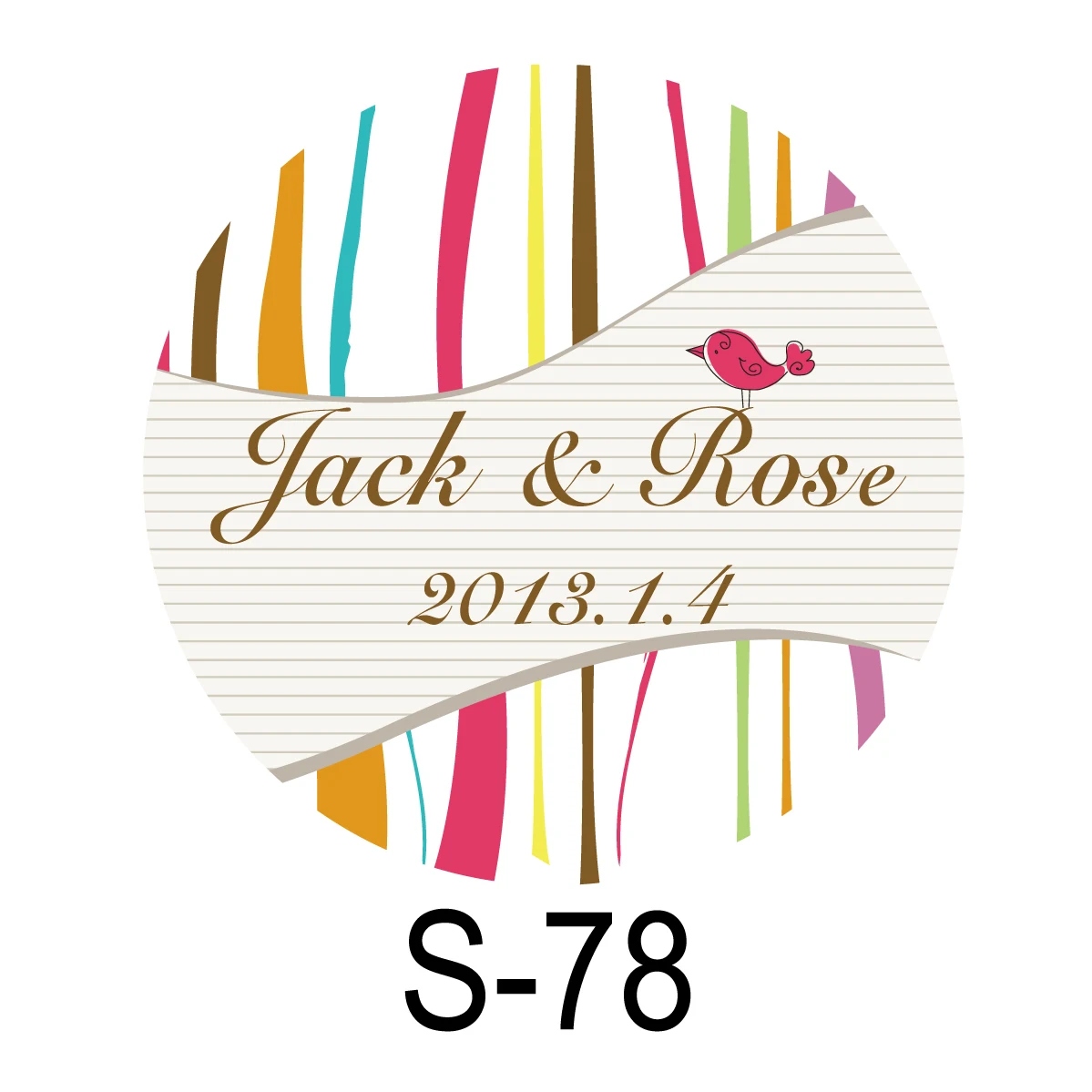 150pcs/lot personalized candy sticker favor sticker for wedding bride shower wedding party decoration small circle S78
150pcs/lot personalized candy sticker favor sticker for wedding bride shower wedding party decoration small circle S78