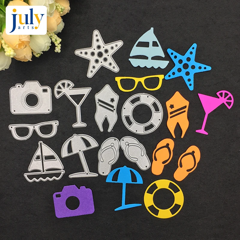 Julyarts Summer Beach Cutting Dies Frame Cutting Embossing Cutter Paper Creative Silver Metal For Scrapbooking Craft Dies
Julyarts Summer Beach Cutting Dies Frame Cutting Embossing Cutter Paper Creative Silver Metal For Scrapbooking Craft Dies