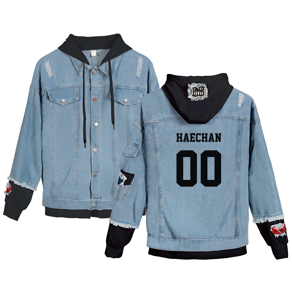 Женская джинсовая куртка с капюшоном We are super human Denim, Повседневная Популярная модная однобортная куртка с длинным рукавом, осень 2019
Женская джинсовая куртка с капюшоном We are super human Denim, Повседневная Популярная модная однобортная куртка с длинным рукавом, осень 2019