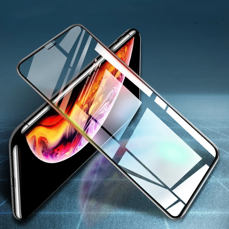 Закаленное стекло Suntaiho 5D с изогнутыми краями для iphone XS MAX HD полноразмерная Защита