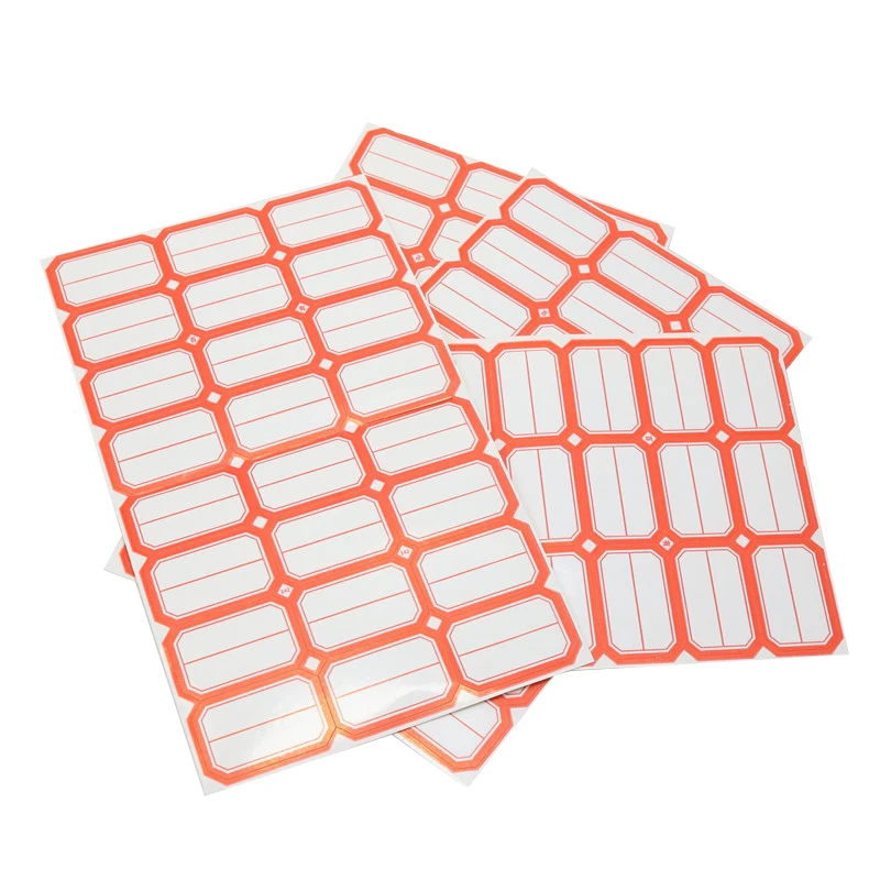 

4 Sheets/96pcs Self Adhesive Price Labels Name Labels Supermarket Price Blank Label Price Labeller Useful Grocery Tags