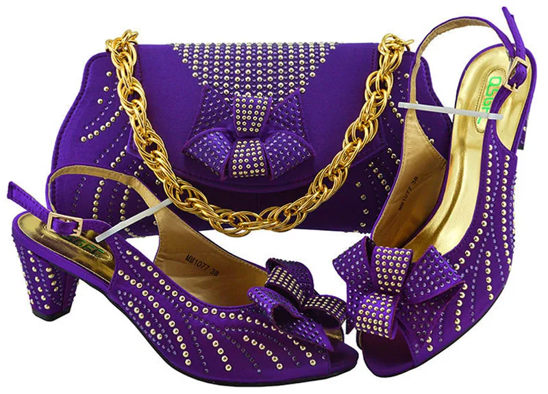 African Shoes And Bag Matching Set With P Hot Selling Women Italian Shoes And Bag Set For Party Wedding ! MM1077
African Shoes And Bag Matching Set With P Hot Selling Women Italian Shoes And Bag Set For Party Wedding ! MM1077