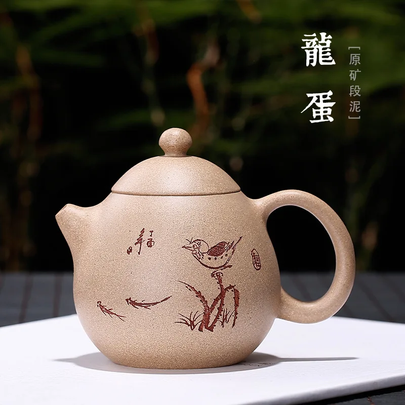 A wholesale agent for the original clay dragon egg pot of Wendan purple sand pot
A wholesale agent for the original clay dragon egg pot of Wendan purple sand pot