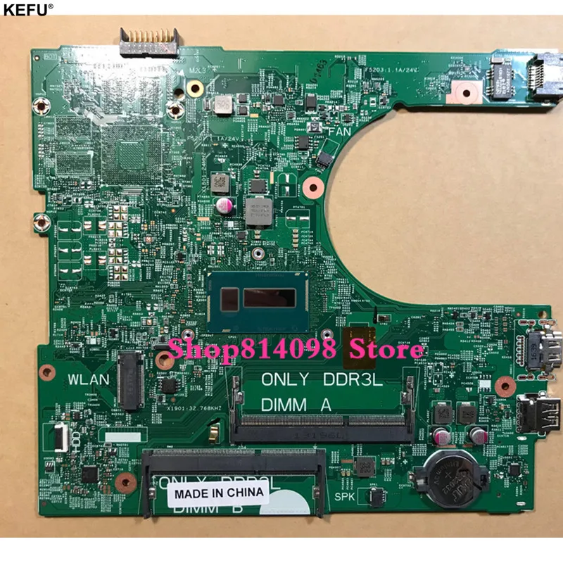 KEFU CN-0RTK20 RTK20 подходит для Dell Inspiron 3458 3558 Материнская плата ноутбука 14216-1 PWB: 1xvkn REV: A00 SR24B 3825U ноутбук
KEFU CN-0RTK20 RTK20 подходит для Dell Inspiron 3458 3558 Материнская плата ноутбука 14216-1 PWB: 1xvkn REV: A00 SR24B 3825U ноутбук
