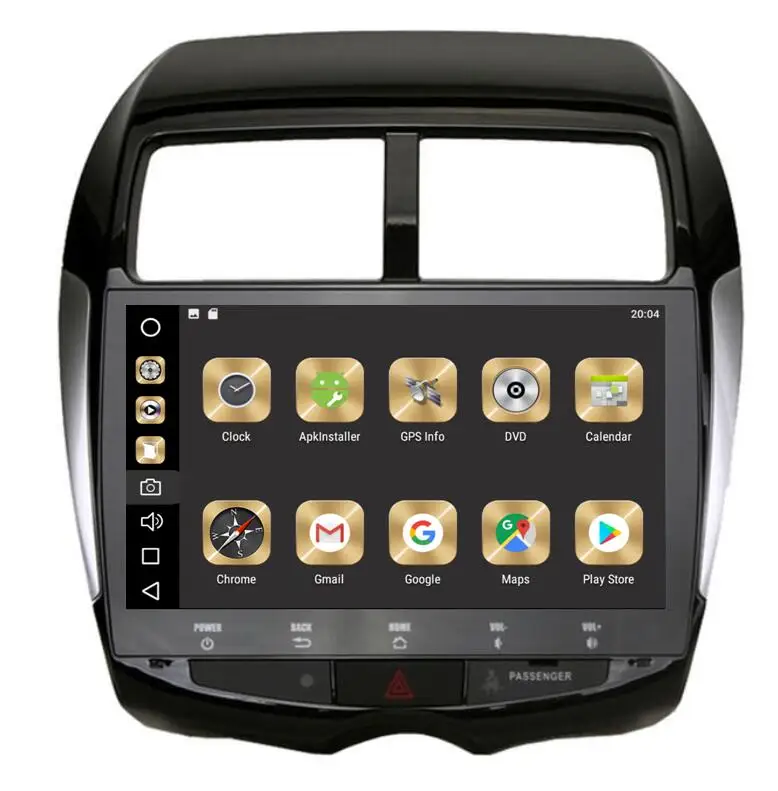 Carplay 64 Гб 8 ядер 4G 10 2 &quotAndroid автомобильная аудиосистема для Mitsubishi ASX головное