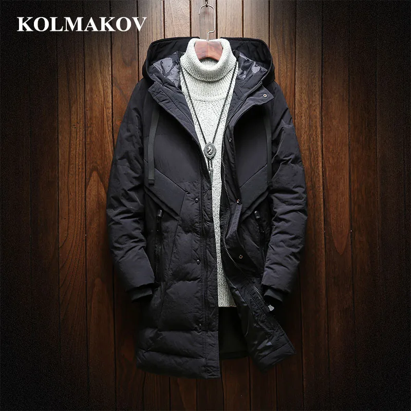 KOLMAKOV New Men's Parkas Winter Mens Cotton-padded Parka Mans Jacketst and Coats 2018 Male Thick Hooded Coats Plus Size M-4XL
KOLMAKOV New Men's Parkas Winter Mens Cotton-padded Parka Mans Jacketst and Coats 2018 Male Thick Hooded Coats Plus Size M-4XL