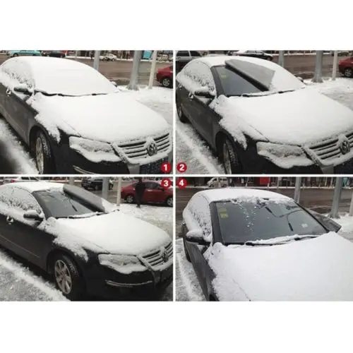 Магнитный чехол для лобового стекла автомобиля зимний защитный солнцезащитный