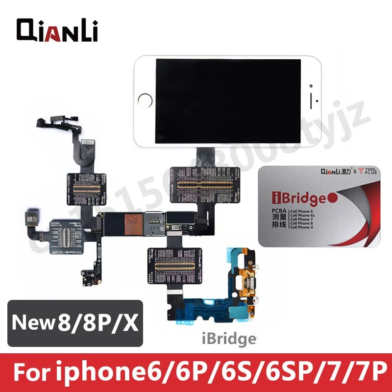 Тестовый Кабель Qianli Ibridge Fpc для ремонта материнской платы, кабель-удлинитель сопротивления и напряжения для Iphone 6, 6s, 7, 7p, 8, 8p, X
Тестовый Кабель Qianli Ibridge Fpc для ремонта материнской платы, кабель-удлинитель сопротивления и напряжения для Iphone 6, 6s, 7, 7p, 8, 8p, X