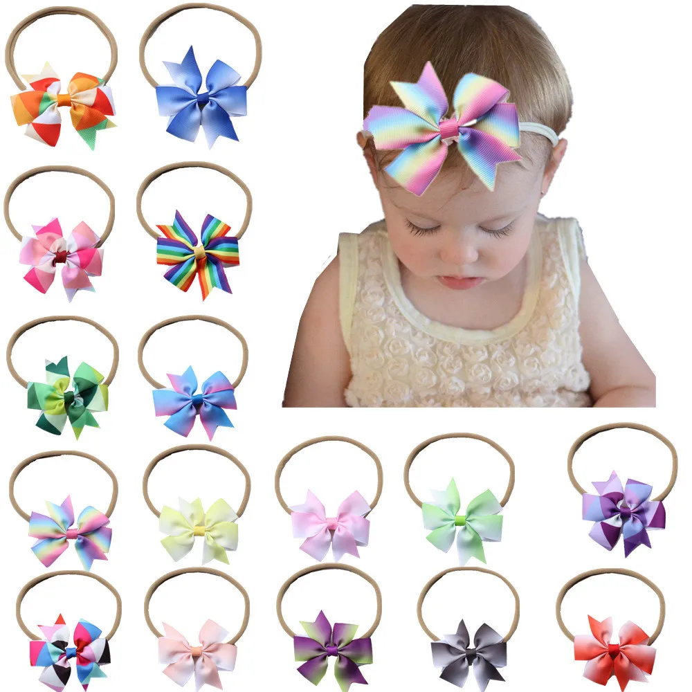 1pcs Newborn Girls Nylon Headband Hair Bows Bowknot Headwear For Kids Children Hair Accessories Boutique Elastic Hair Band
1pcs Newborn Girls Nylon Headband Hair Bows Bowknot Headwear For Kids Children Hair Accessories Boutique Elastic Hair Band