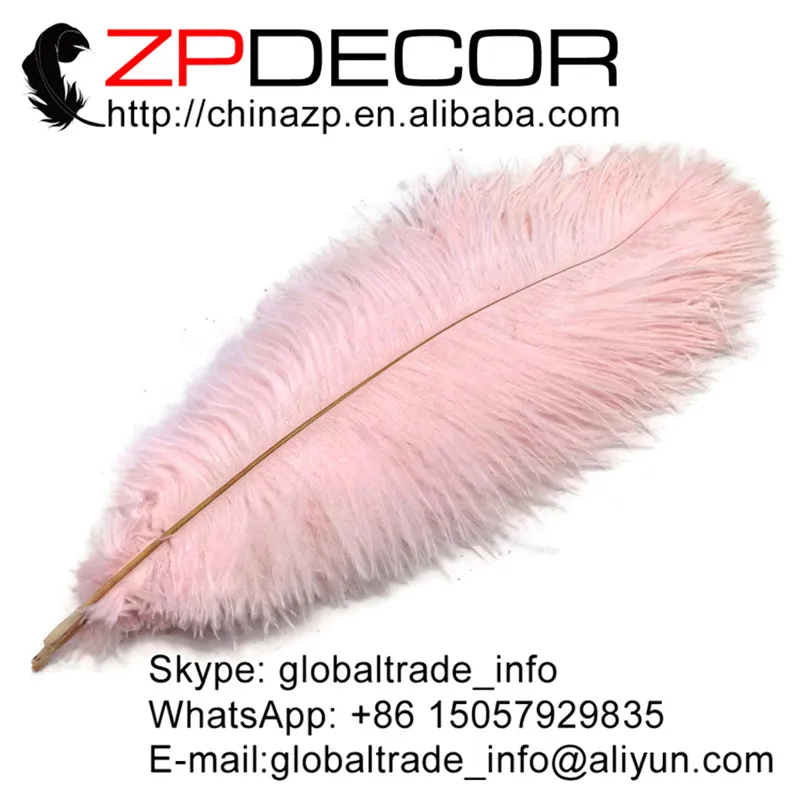 ZPDECOR 100 pcs/lot 25-30cm(10-12inch)Hand Select Premium Quality Beautiful Light Pink Dyed Ostrich Wing Plumes for Wedding
ZPDECOR 100 pcs/lot 25-30cm(10-12inch)Hand Select Premium Quality Beautiful Light Pink Dyed Ostrich Wing Plumes for Wedding