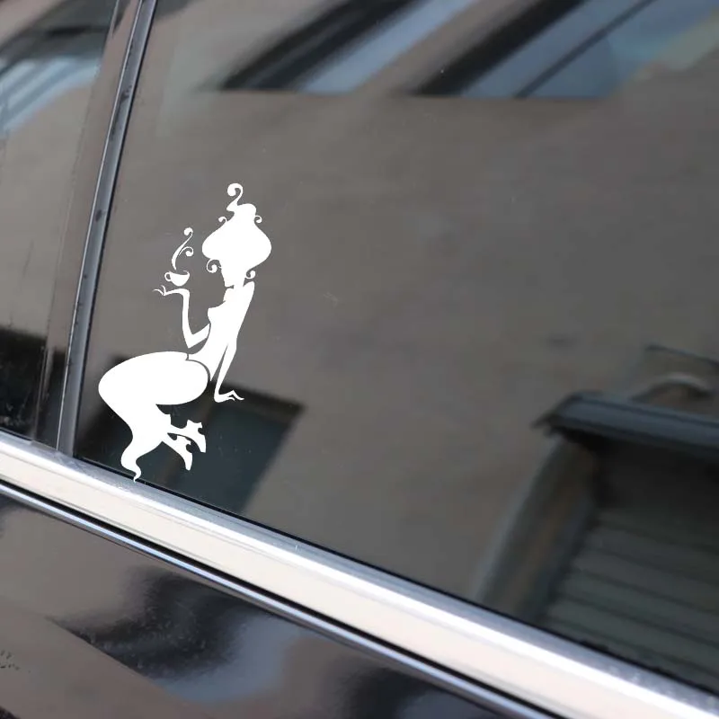 YJZT 6.7*14.4CM Cute Silhoutte Drunken Girl Car Black/Silver Vinyl Decal Popular Fashion Style Car Sticker C20-0864
YJZT 6.7*14.4CM Cute Silhoutte Drunken Girl Car Black/Silver Vinyl Decal Popular Fashion Style Car Sticker C20-0864