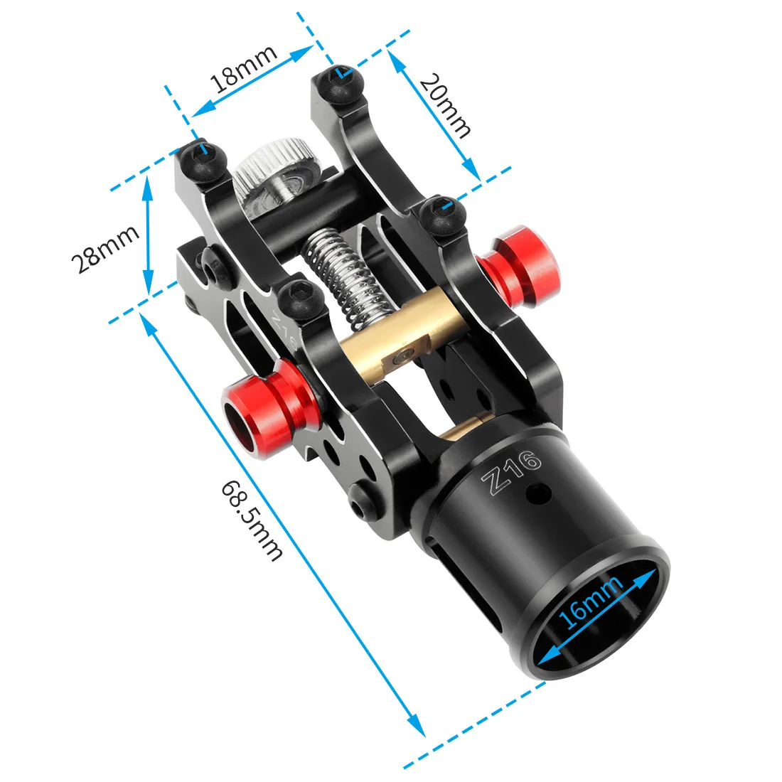 JMT Z16 Aluminum Folding Arm Tube Joint DIY for Dia 16mm Auto RC Racing Airplanes Multcopter Foldable Landing Skid Gear Part
JMT Z16 Aluminum Folding Arm Tube Joint DIY for Dia 16mm Auto RC Racing Airplanes Multcopter Foldable Landing Skid Gear Part