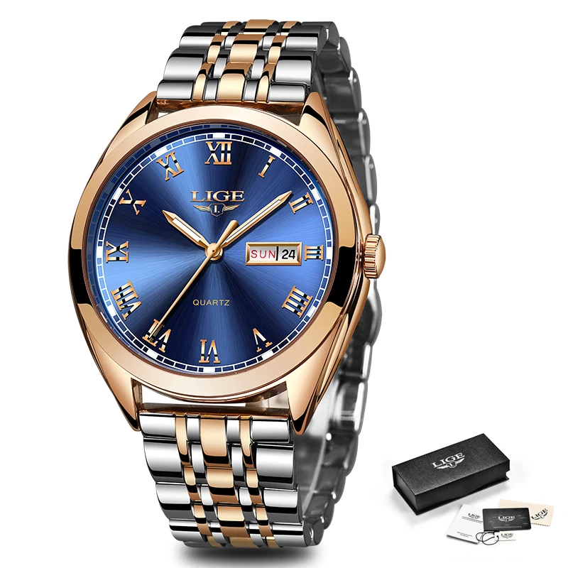 Relogio Masculino 2019 LIGE Watches Men Top Brand Fashion Automatic Week Male Stainless Steel Waterproof Business Men WristWatch
Relogio Masculino 2019 LIGE Watches Men Top Brand Fashion Automatic Week Male Stainless Steel Waterproof Business Men WristWatch