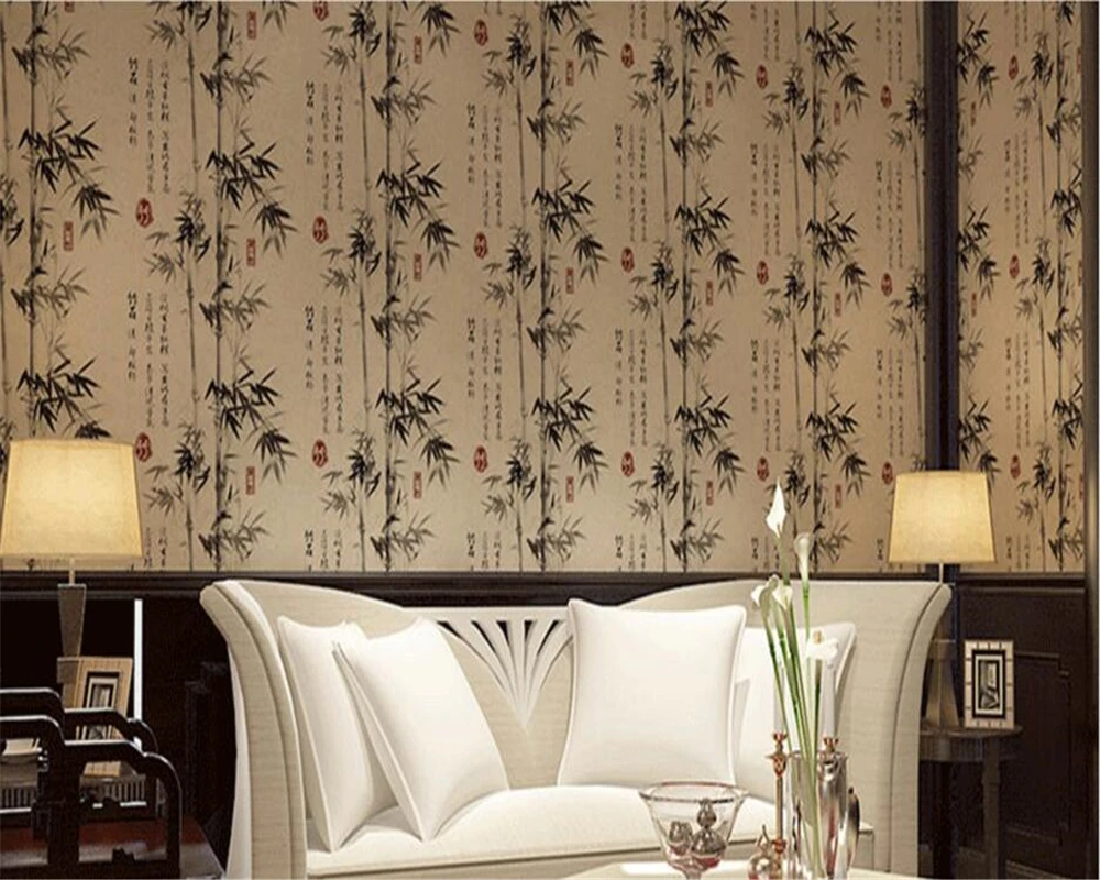 beibehang pvc Classic Chinese 3d Wallpaper Hotel Calligraphy Bamboo Restaurant Cabinet Wall Background wallpaper papel de parede
beibehang pvc Classic Chinese 3d Wallpaper Hotel Calligraphy Bamboo Restaurant Cabinet Wall Background wallpaper papel de parede