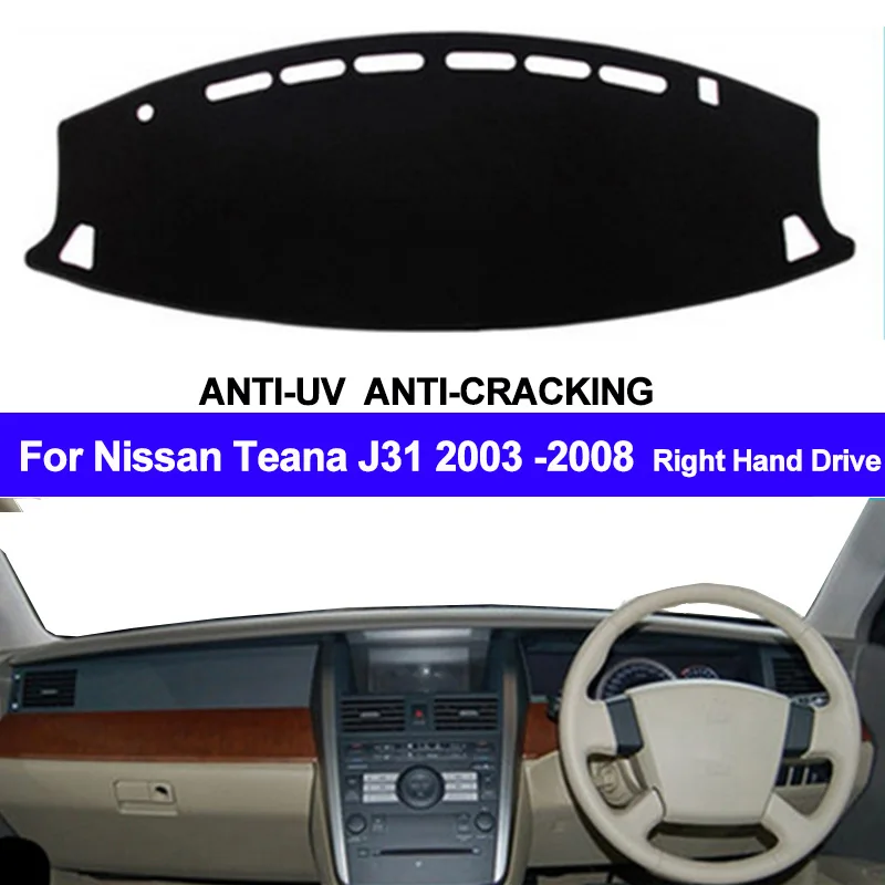 Автомобильный коврик для приборной панели, коврик для Nissan Teana J31 2003 2004 2005 2006 2007 2008, автомобильный солнцезащитный козырек, коврик, коврик для с...
Автомобильный коврик для приборной панели, коврик для Nissan Teana J31 2003 2004 2005 2006 2007 2008, автомобильный солнцезащитный козырек, коврик, коврик для с...
