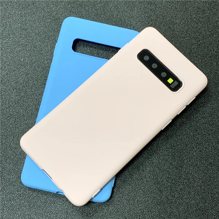 Matte Candy TPU Case For Samsung Galaxy S10 Plus Lite S8 S9 Note 9 8 5 A7 2018 S6 S7 Edge J3 J5 J7 2016 2017 J4+ J6 EU A6 A8 | Мобильные