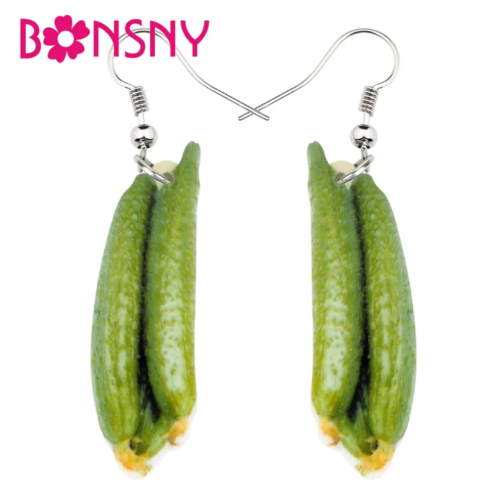 Bonsny акриловые свежие серьги-огурецы, большие длинные висячие капли, Мультяшные новинки, овощные украшения для женщин, девушек, девушек, пода...
Bonsny акриловые свежие серьги-огурецы, большие длинные висячие капли, Мультяшные новинки, овощные украшения для женщин, девушек, девушек, пода...