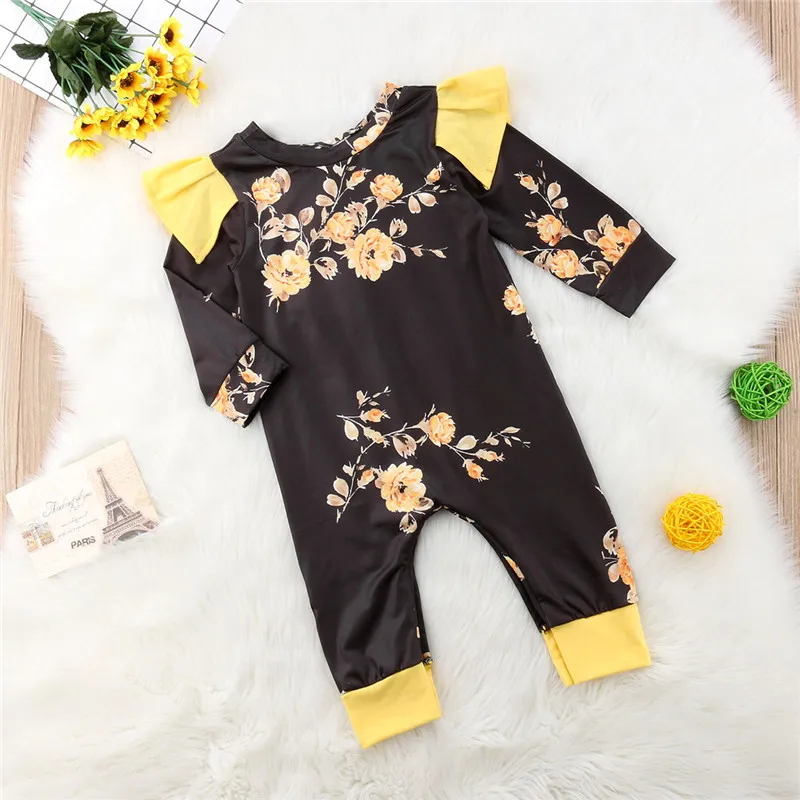 Emmababy Newborn Baby Girl Long Sleeve Flower One-pieces Romper Jumpsuit fashion casual girls Rompers Outfits cotton Romper
Emmababy Newborn Baby Girl Long Sleeve Flower One-pieces Romper Jumpsuit fashion casual girls Rompers Outfits cotton Romper
