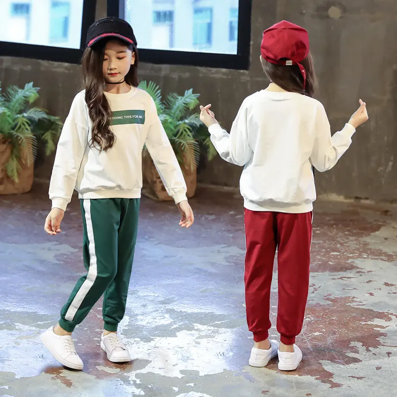 2022 Autumn Long Sleeve Letter Print Sweatshirt Sweat Pants Two Pieces Clothing Set Causal Girl Spring 2PCS Outfits For Children
2022 Autumn Long Sleeve Letter Print Sweatshirt Sweat Pants Two Pieces Clothing Set Causal Girl Spring 2PCS Outfits For Children