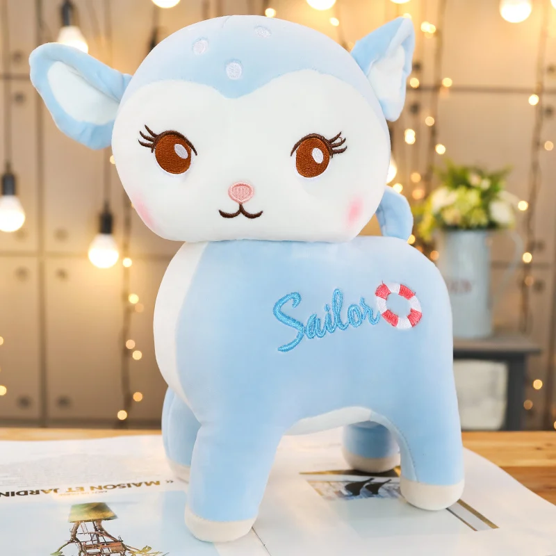Kawaii Deer Toy Soft Plush Toys High Quality Lovely Deer Appease Doll Decor Baby Toys For Children Kids Gift
Kawaii Deer Toy Soft Plush Toys High Quality Lovely Deer Appease Doll Decor Baby Toys For Children Kids Gift