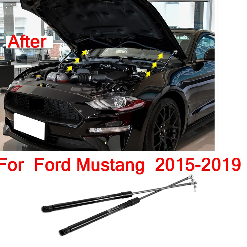 For 2015 2016 2019 Ford Mustang Refit Bonnet Cover Hydraulic Rod Strut Bars Spring Shock Lift Support Bracket Car accessories
For 2015 2016 2019 Ford Mustang Refit Bonnet Cover Hydraulic Rod Strut Bars Spring Shock Lift Support Bracket Car accessories