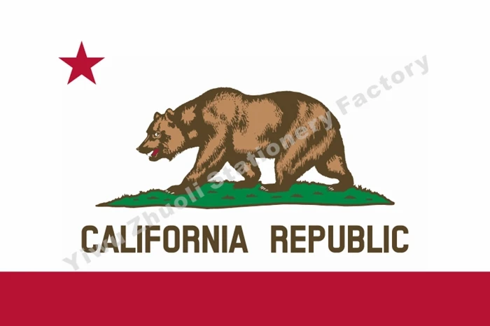 U.S. State California Flag 3X5FT 100D Polyester Free Shipping California State Flag
U.S. State California Flag 3X5FT 100D Polyester Free Shipping California State Flag