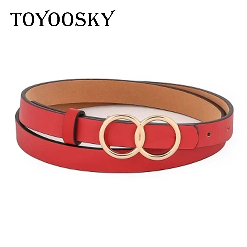 2019 Designer Women Belt PU Smooth Buckle Fashion Round Buckle Solid Long Belt for Jeans High Quality Belts for Female TOYOOSKY
2019 Designer Women Belt PU Smooth Buckle Fashion Round Buckle Solid Long Belt for Jeans High Quality Belts for Female TOYOOSKY