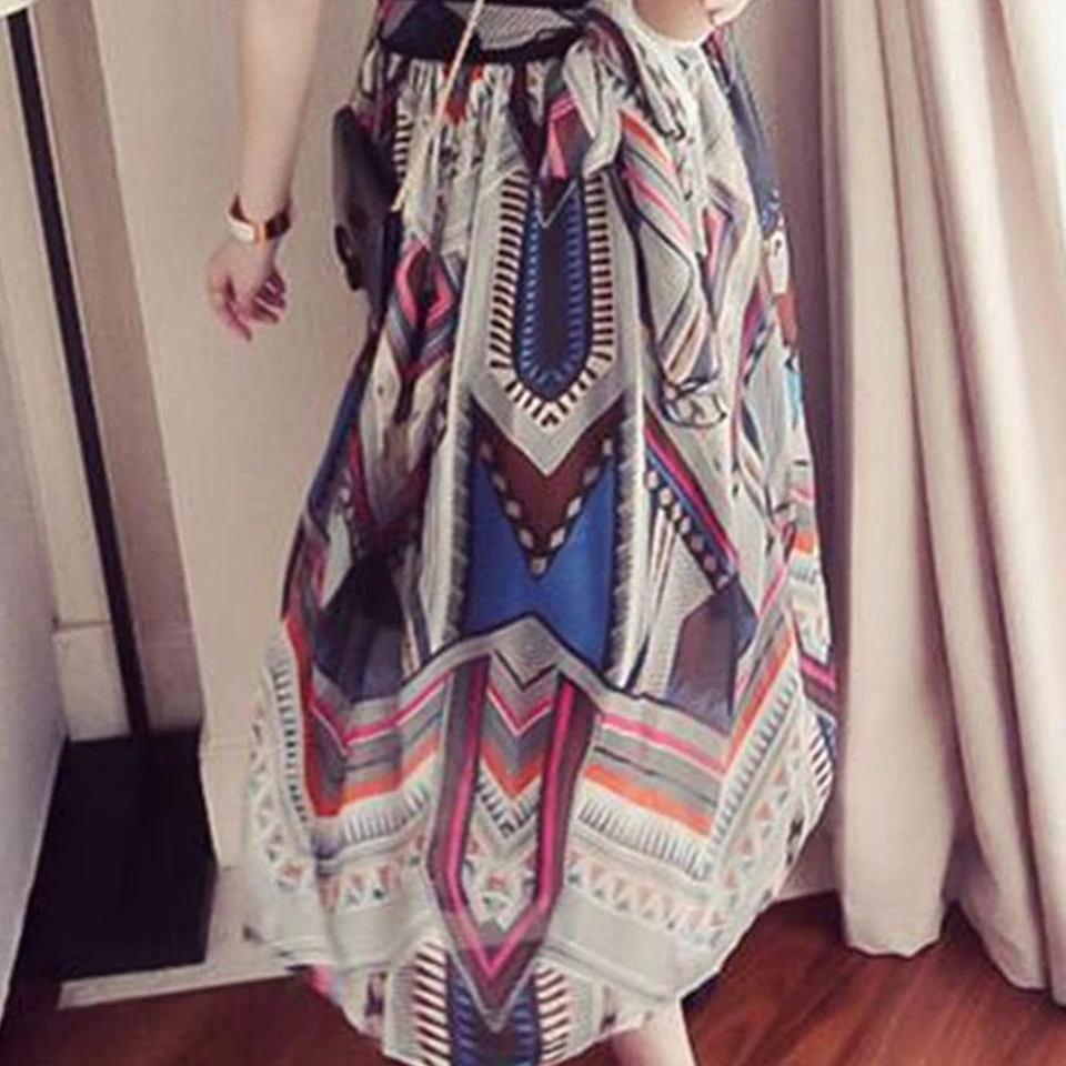 Fake Two Piece Dress With High Waist Sukienka Chiffon Gown Casual V Neck Dresses Patchwork Ethnic Wear Beach Robe Femme Ete 2020
Fake Two Piece Dress With High Waist Sukienka Chiffon Gown Casual V Neck Dresses Patchwork Ethnic Wear Beach Robe Femme Ete 2020