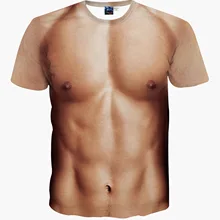 Забавные облегающая футболка для мужчин и женщин 3D графика