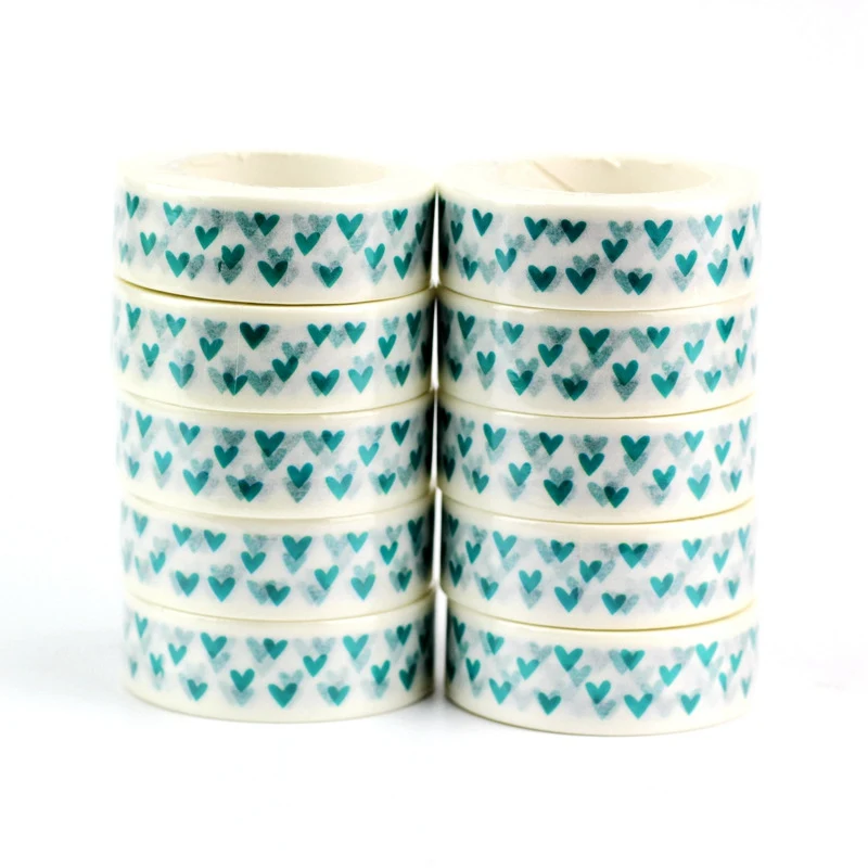 NEW 10PCS/lot Decorative Cute Blue Hearts Washi Tapes Japanese Paper DIY Planner Masking Tape Adhesive Tapes Stickers Stationery
NEW 10PCS/lot Decorative Cute Blue Hearts Washi Tapes Japanese Paper DIY Planner Masking Tape Adhesive Tapes Stickers Stationery