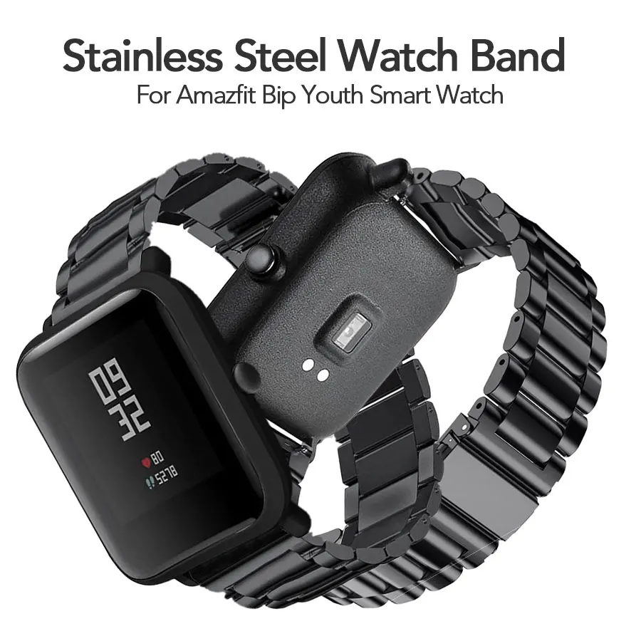 Ремешок из нержавеющей стали для смарт-часов Amazfit Bip Youth, спортивный браслет для смарт-часов Xiaomi Amazfit, 20 мм
Ремешок из нержавеющей стали для смарт-часов Amazfit Bip Youth, спортивный браслет для смарт-часов Xiaomi Amazfit, 20 мм