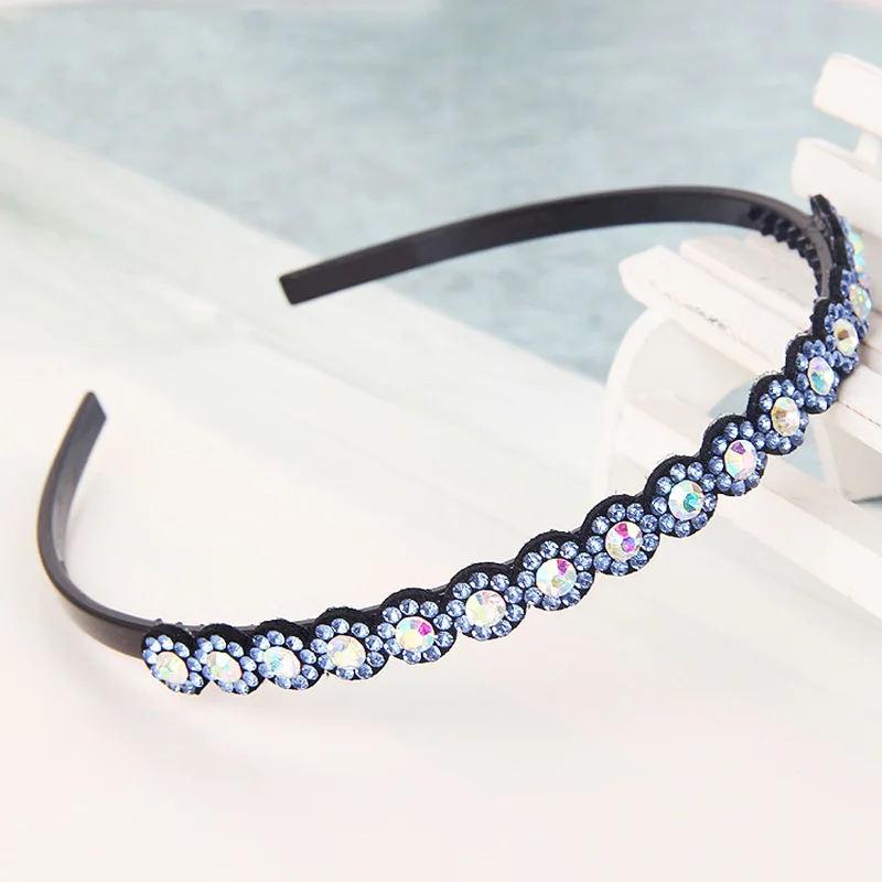 Hot Korean Black Plastic Women's Headband Toothed Black Crystal Hair band Girls Modeling Tool
Hot Korean Black Plastic Women's Headband Toothed Black Crystal Hair band Girls Modeling Tool