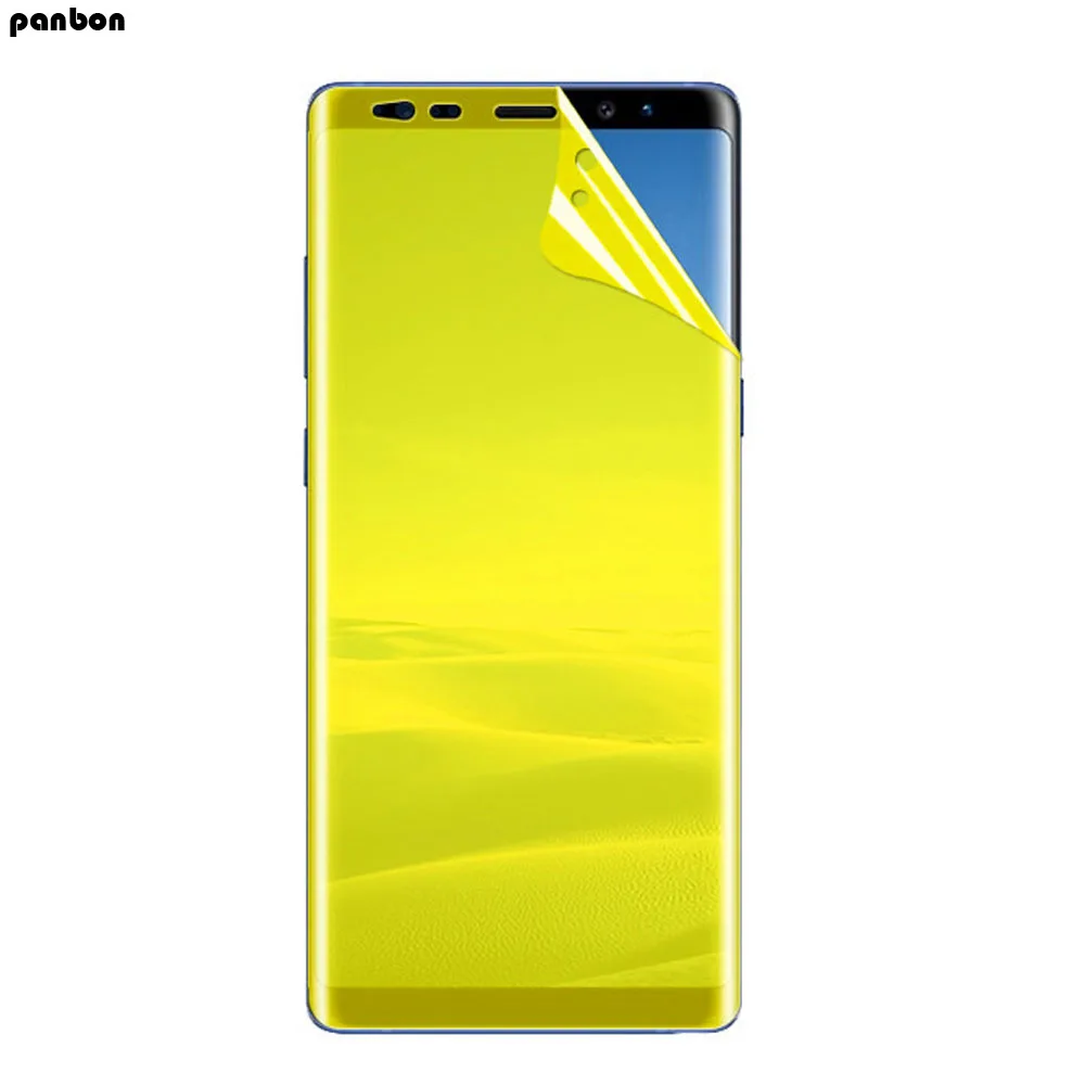 Чехол для телефона Samsung S8 S9 Plus Note 8 Note9 Гидрогелевая пленка из ТПУ galaxy S7 S6 edge чехол