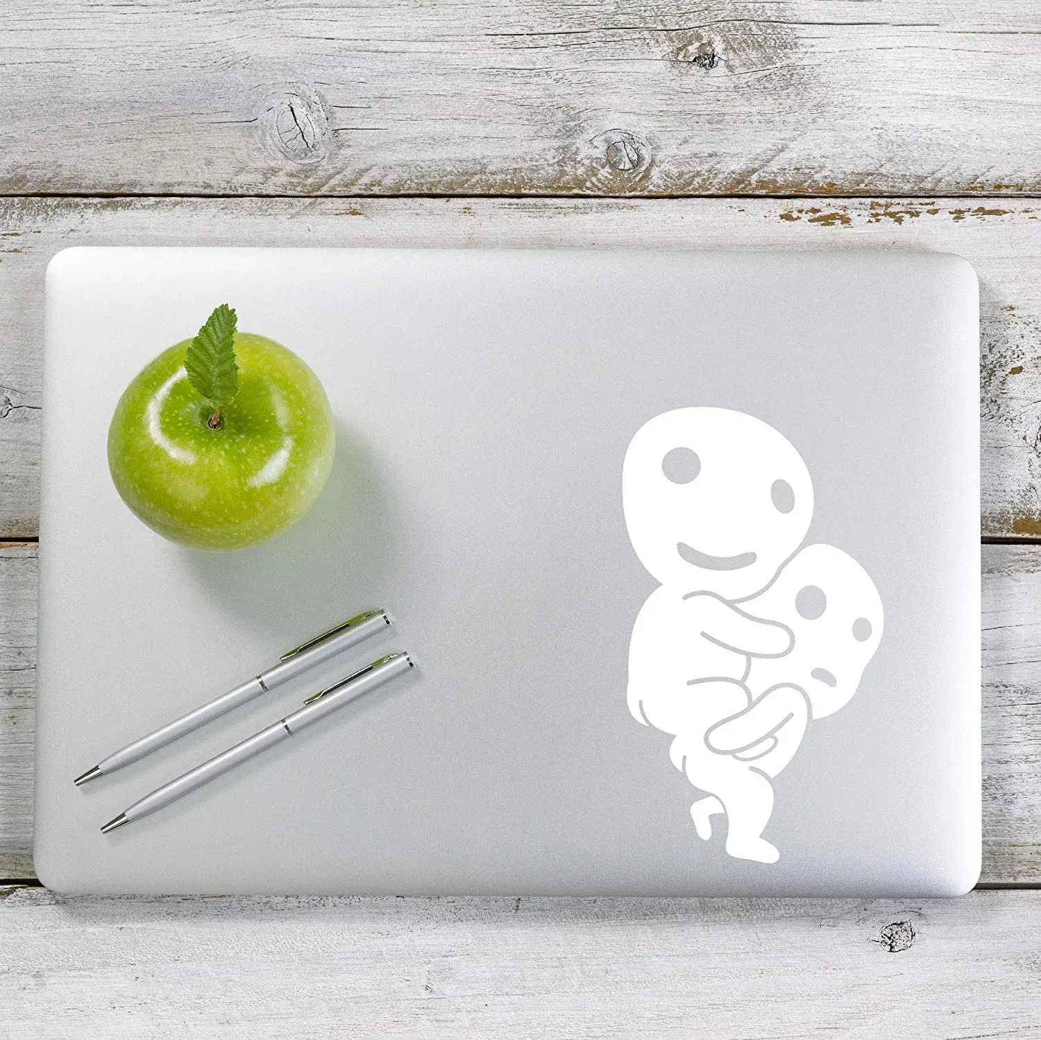 Kodama Princess Mononoke Decal Sticker for Car Window, Laptop and More. # 1166 (6" x 3.4", White)
Kodama Princess Mononoke Decal Sticker for Car Window, Laptop and More. # 1166 (6" x 3.4", White)