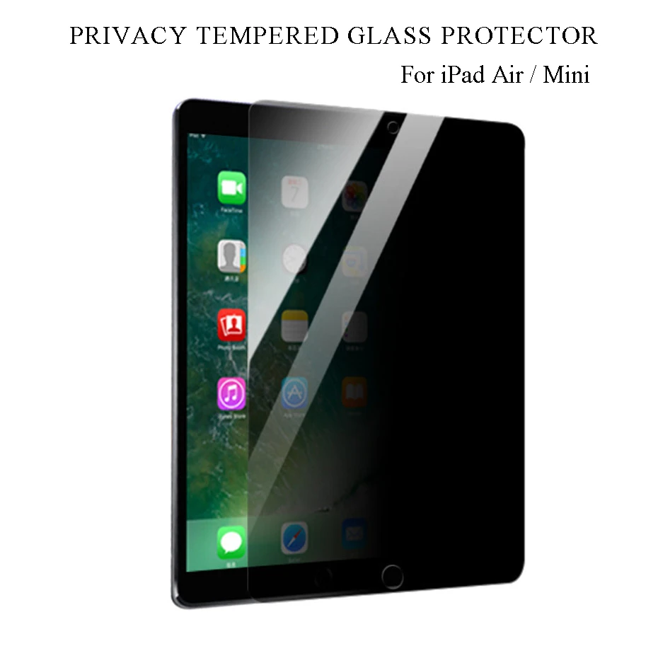 Privacy Tempered Glass For iPad 9.7 2018 2017 Air 3 Pro 10.5 Anti-Spy Screen Protector For iPad Air 2 Mini 5 4 3 2 iPad 2 3 4
Privacy Tempered Glass For iPad 9.7 2018 2017 Air 3 Pro 10.5 Anti-Spy Screen Protector For iPad Air 2 Mini 5 4 3 2 iPad 2 3 4