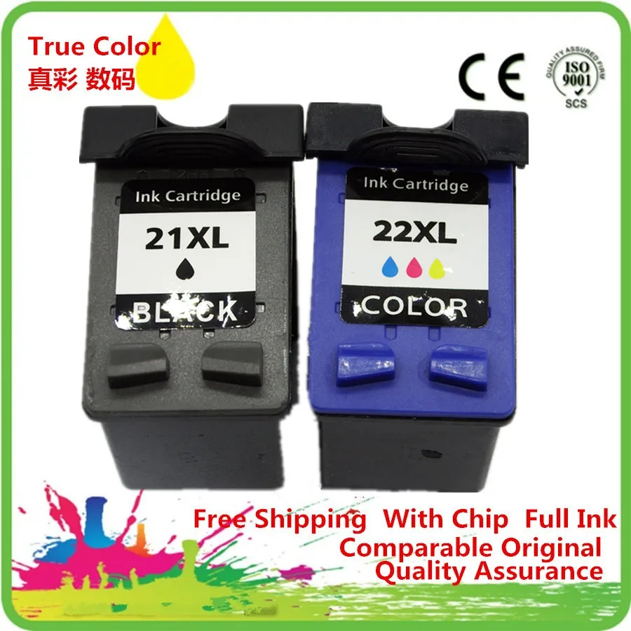 Ink Cartridges Remanufactured For 21 22 21XL HP21XL HP21 HP22 C9351A C9352A DeskJet D1530 D1558 D1560 D1568 D2320 D2330 D2345
Ink Cartridges Remanufactured For 21 22 21XL HP21XL HP21 HP22 C9351A C9352A DeskJet D1530 D1558 D1560 D1568 D2320 D2330 D2345