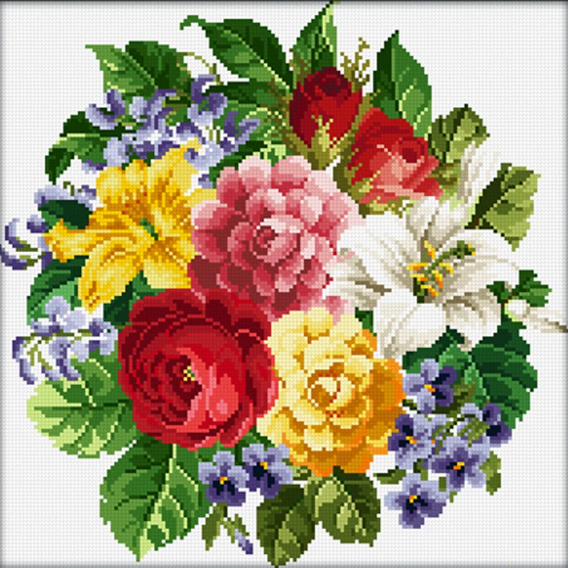 Flowers Diamond Painting Cross Stitch Kits Diamond Embroidery Rose Full Square Resin Diamond Mosaic Home Decoration H3425
Flowers Diamond Painting Cross Stitch Kits Diamond Embroidery Rose Full Square Resin Diamond Mosaic Home Decoration H3425