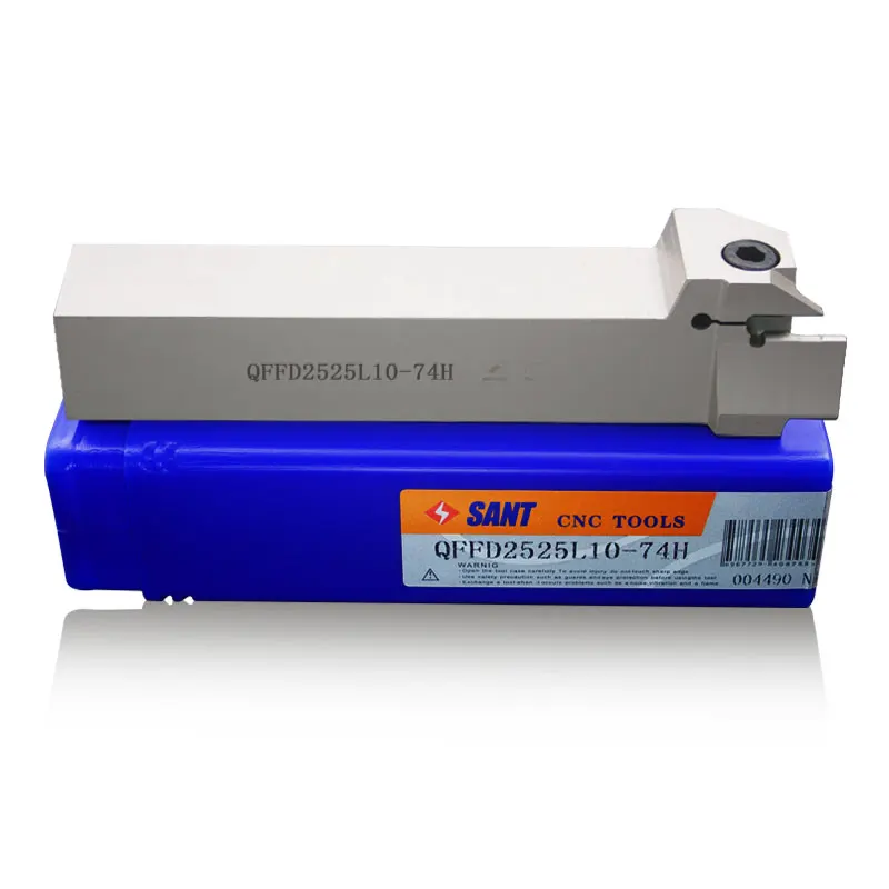 Zhuzhou Sant cnc cutting tools Surface Grooving tool holder QFFD2525L10-74H with inserts ZTFD0303-MG with good quality
Zhuzhou Sant cnc cutting tools Surface Grooving tool holder QFFD2525L10-74H with inserts ZTFD0303-MG with good quality