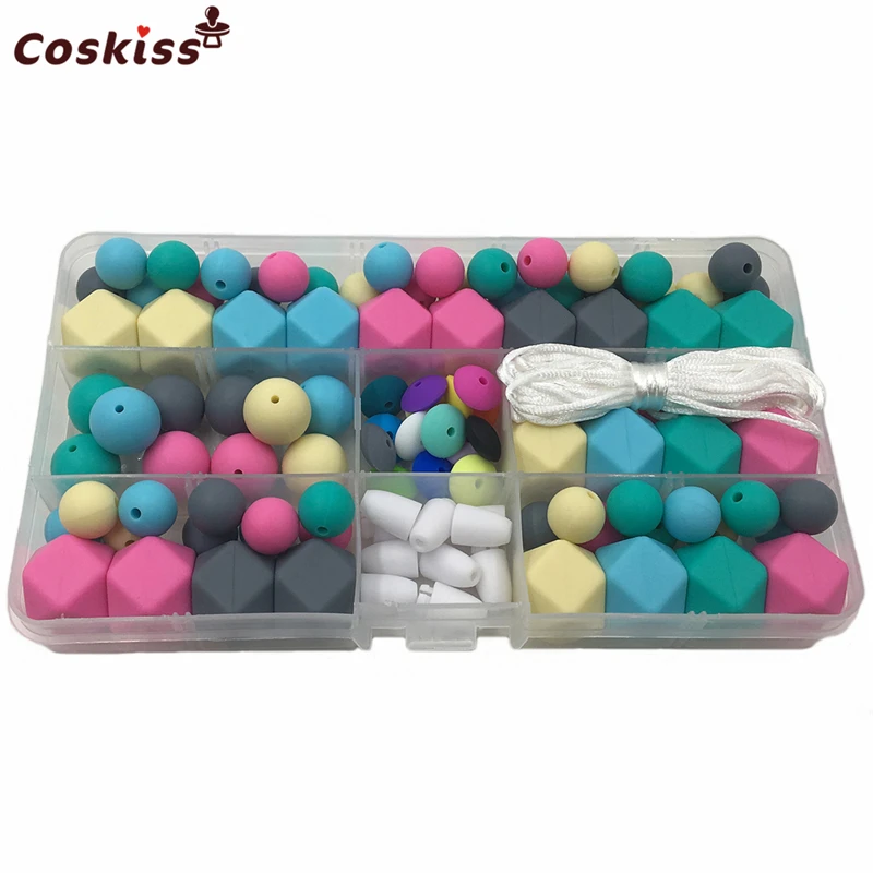 Baby Accessories Pram Toy DIY Nursing Necklace Hand Made Pacifier Clip Teething Jewelry Silicone Beads Teether
Baby Accessories Pram Toy DIY Nursing Necklace Hand Made Pacifier Clip Teething Jewelry Silicone Beads Teether